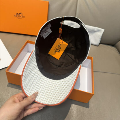 Hermès canvas baseball cap - Image 7