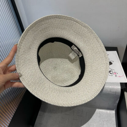 Hermes Sunshade Straw Hat - Image 7