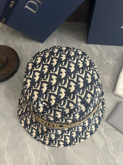 Dior stylish exquisite embroidered bucket hat - Image 8