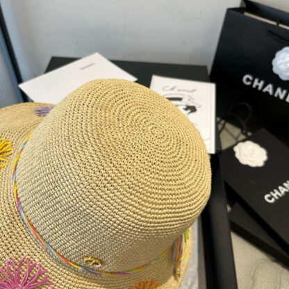 Dior stylish raffia hat - Image 8