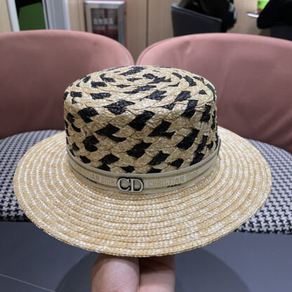Dior stylish raffia hat - Image 8