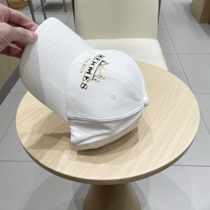 Hermès canvas baseball cap - Image 7