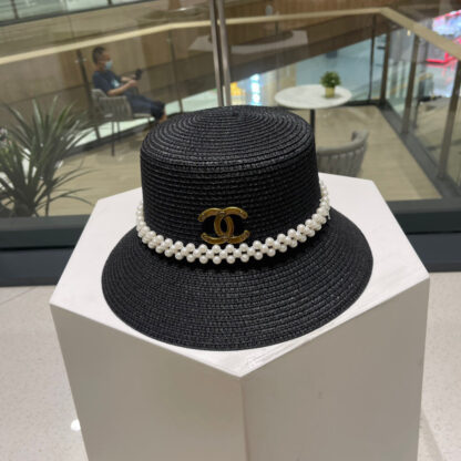 Dior Fashion Pearl Flat Bucket Hat - Image 8