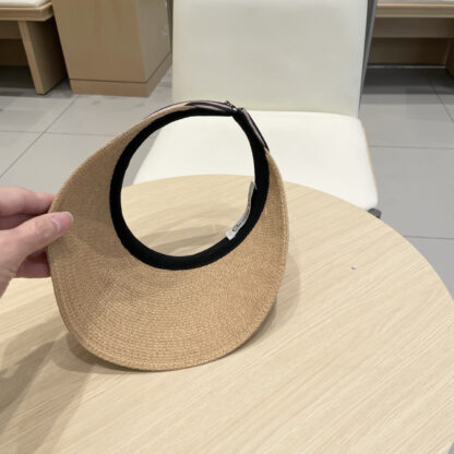 Dior rhinestone visor hat - Image 8