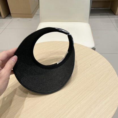 Dior rhinestone visor hat - Image 8