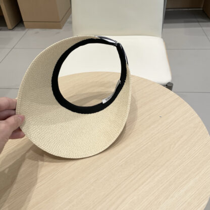 Dior rhinestone visor hat - Image 8