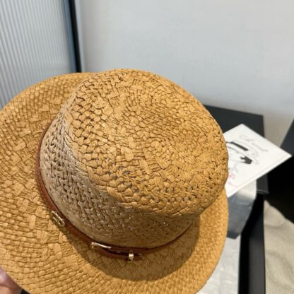 Dior new raffia flat cap - Image 8
