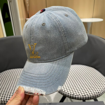 Louis Vuitton Denim Baseball Cap - Image 8