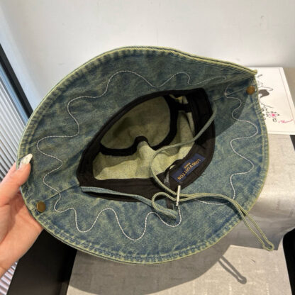 Louis Vuitton Denim Bucket Hat - Image 6