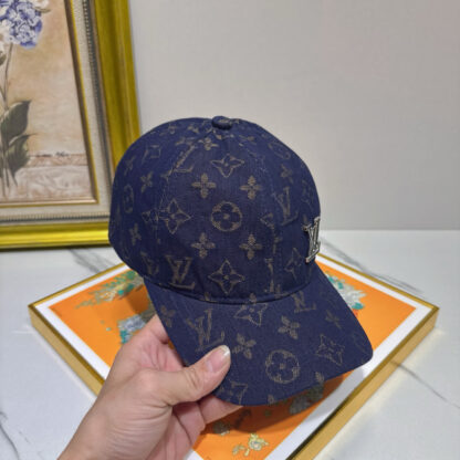 Louis Vuitton denim cotton baseball cap - Image 7