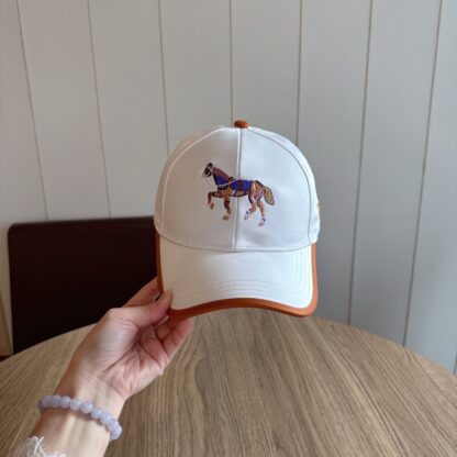 Hermès Unisex Canvas Baseball Cap - Image 7