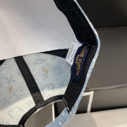 Louis Vuitton new denim baseball cap - Image 7