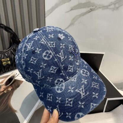 Louis Vuitton new denim baseball cap - Image 7