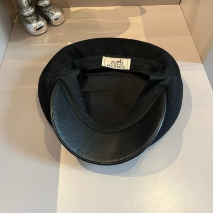 Hermès woolen new duckbill military cap - Image 7