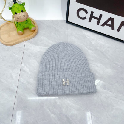 Hermes fashion soft breathable hat - Image 3