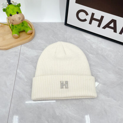 Hermes fashion soft breathable hat - Image 3