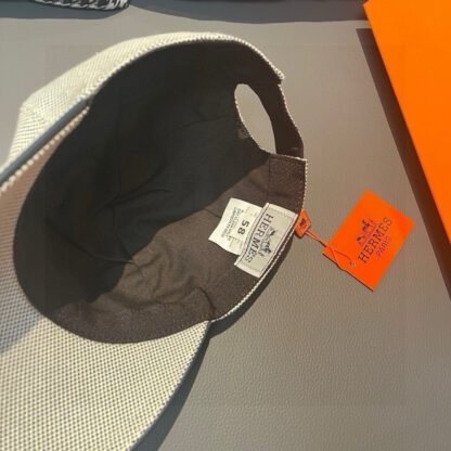 Hermès canvas baseball cap - Image 7