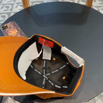 Hermès canvas baseball cap - Image 7