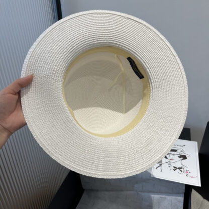 Louis Vuitton new flat straw hat - Image 7