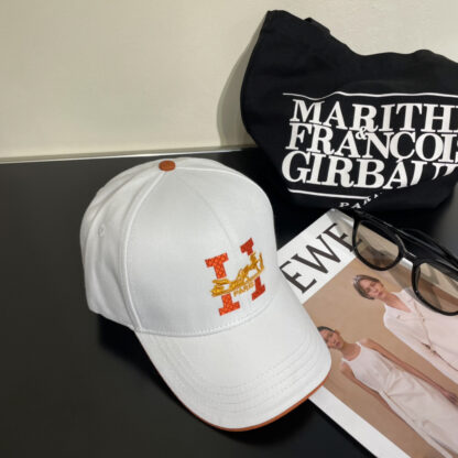 Hermès canvas baseball cap - Image 6