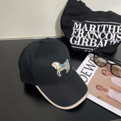 Hermès canvas baseball cap - Image 6