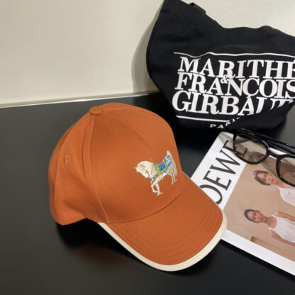 Hermès canvas baseball cap - Image 6