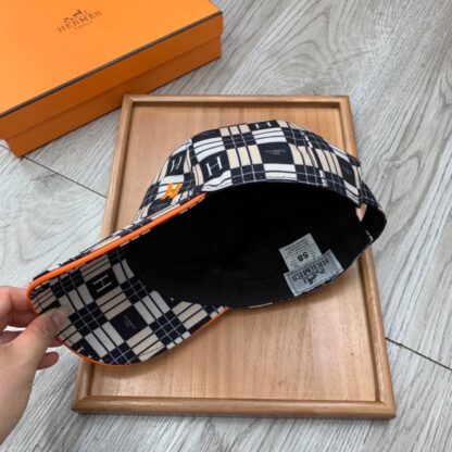 Hermès canvas baseball cap - Image 7