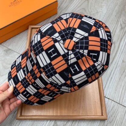 Hermès canvas baseball cap - Image 7