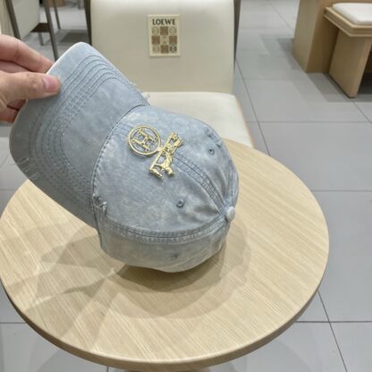 Hermès Unisex Canvas Baseball Cap - Image 7