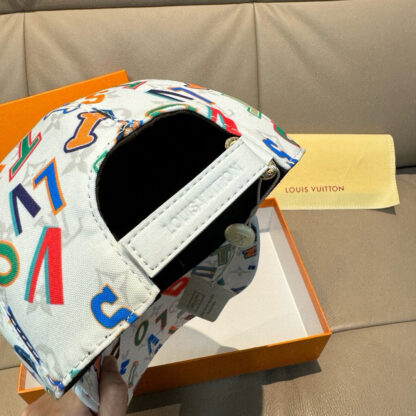 Louis Vuitton silk-screen baseball cap - Image 7