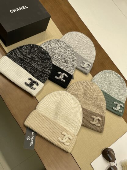 Chanel Winter Knitted Hat - Image 7