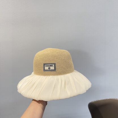 Chanel wrinkled irregular bucket hat - Image 7