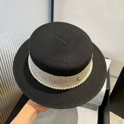 Chanel Flat Top Hat - Image 7