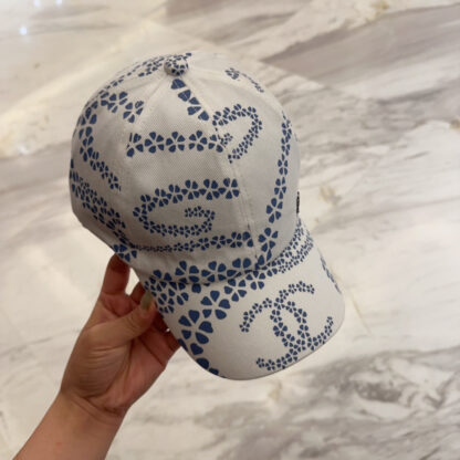 Chanel diamond hard top baseball cap - Image 7