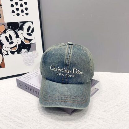 Dior casual denim simple baseball cap - Image 8