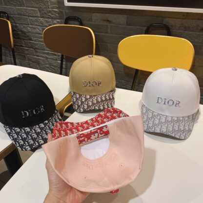 Dior English sports applique embroidered baseball cap - Image 8