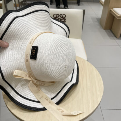 Dior bowler straw hat - Image 8