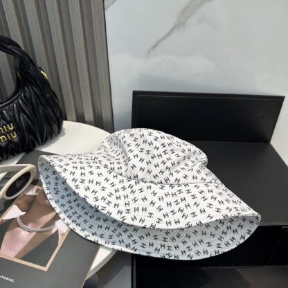 Chanel classic casual fashion bucket hat - Image 7