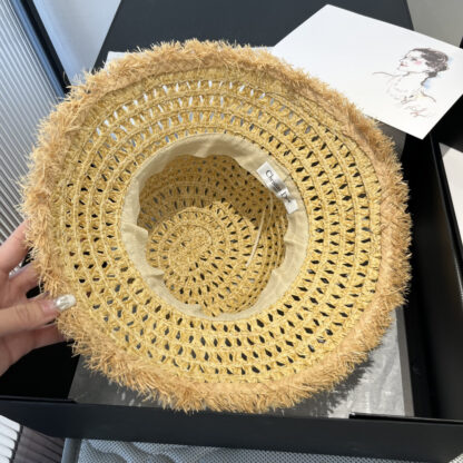 Dior new raffia basin hat - Image 8