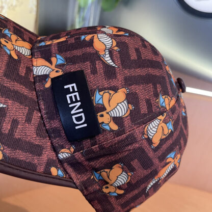 Fendi Lightweight Breathable Vintage Baseball Cap - Image 8