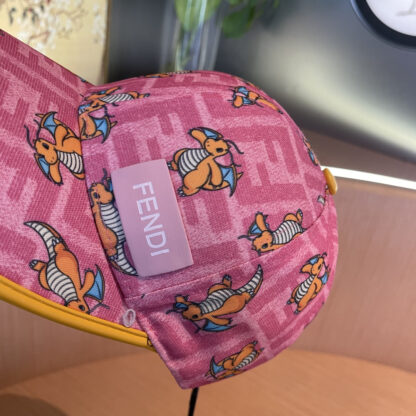 Fendi Lightweight Breathable Vintage Baseball Cap - Image 8