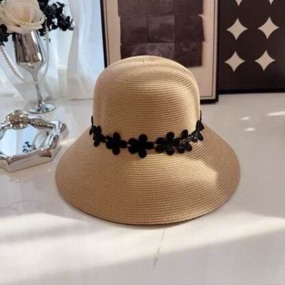 Fendi Fashion Wide Brim Straw Hat - Image 8