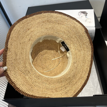 Fendi new raffia hat - Image 6