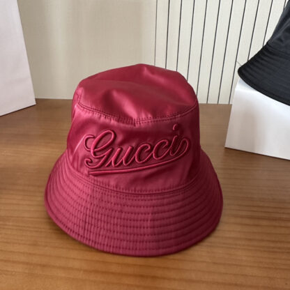 Gucci simple embroidered bucket hat - Image 7