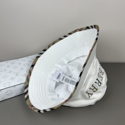 Burberry Simple Embroidery Fashion Bucket Hat - Image 8