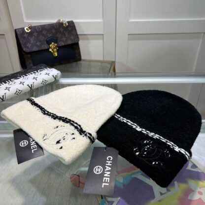 Chanel Unisex Knitted Hat - Image 7