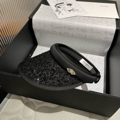 Chanel sequined sun hat - Image 7