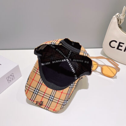 Burberry Classic Check Baseball Cap - Image 8