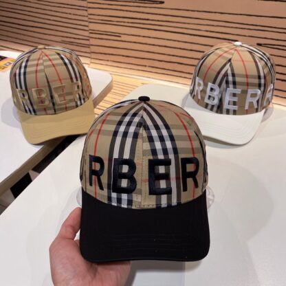 Burberry Classic Check Baseball Cap - Image 8