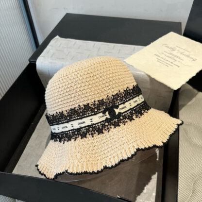 Chanel knitted wavy brim bucket hat - Image 7